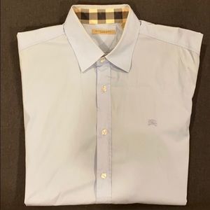 Burberry large light blue